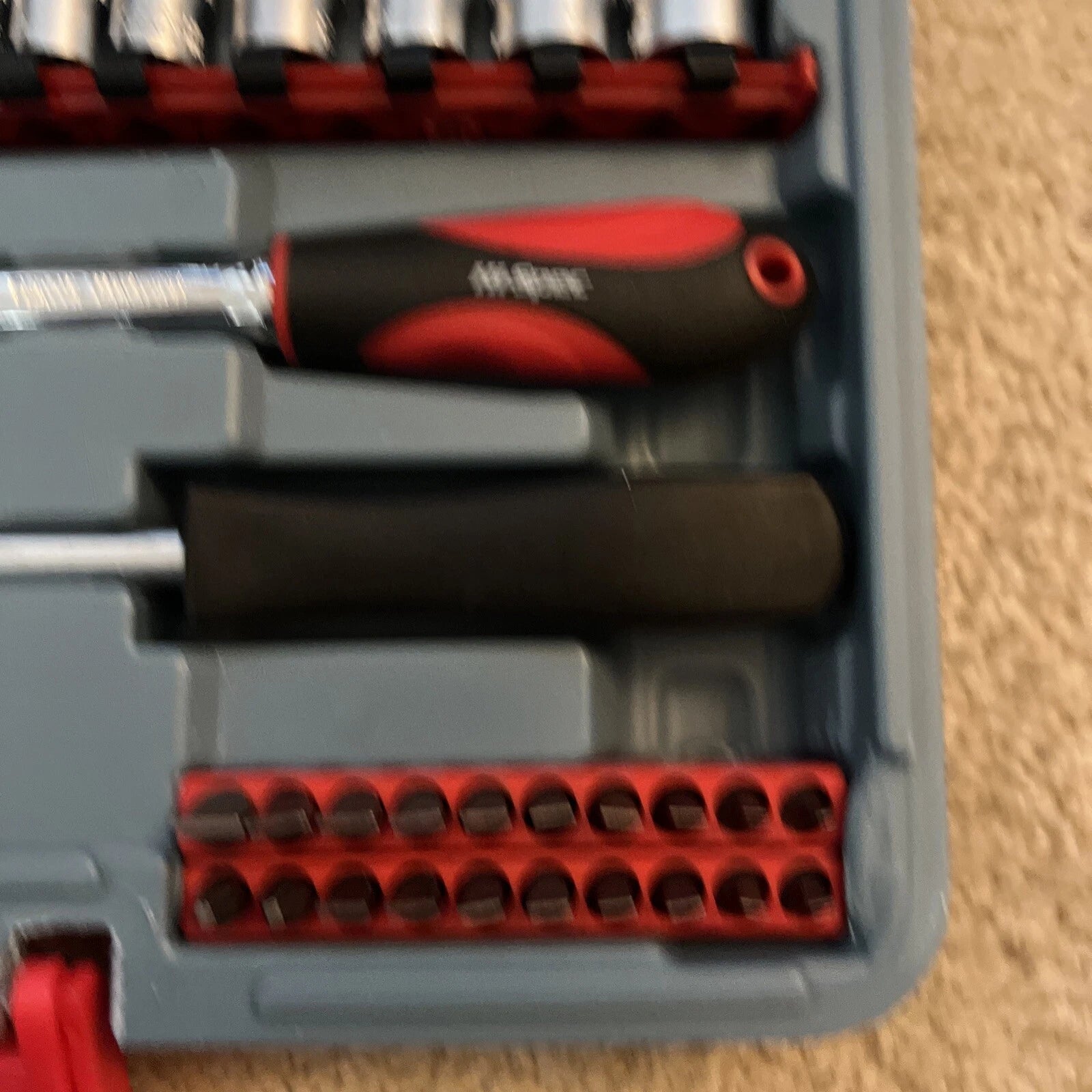 126 Piece Driver Bits Sockets & Handles Set Tamper Proof Screwdriver Accessories