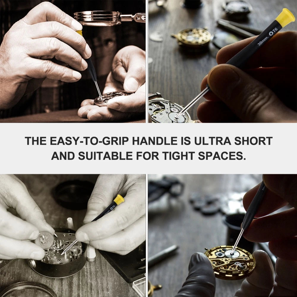 16 Pcs Screwdriver Set Clock Repair Tools Precision Screwdrivers