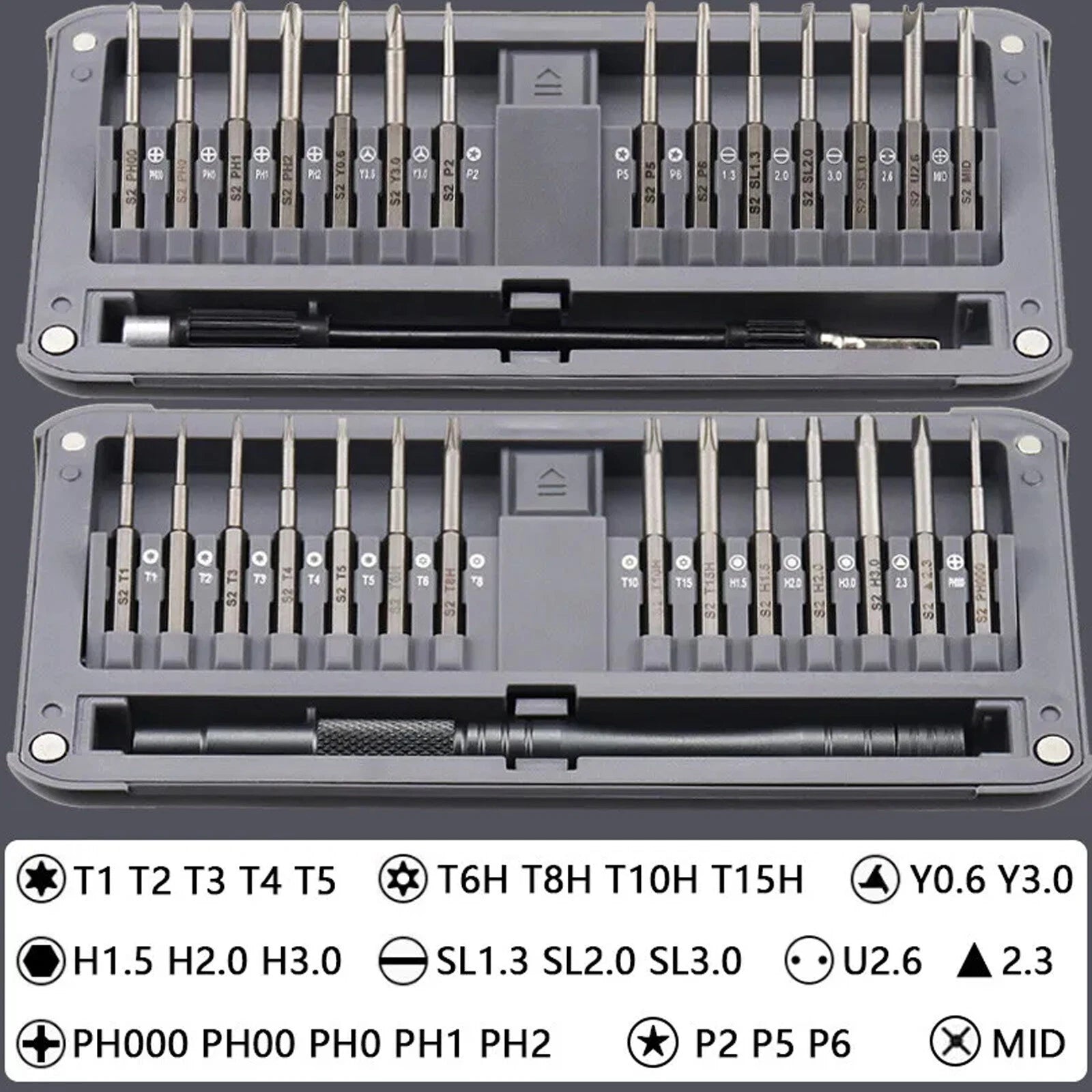 30 in 1 Precision Screwdriver Set PC Computer Phone Watch Laptop Repair Tool New