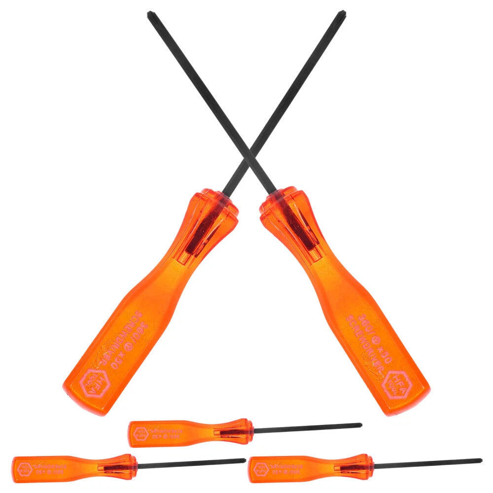 5 Pcs Tri Point Screw Driver Triangular Screwdrivers Small Triwing Set Boy