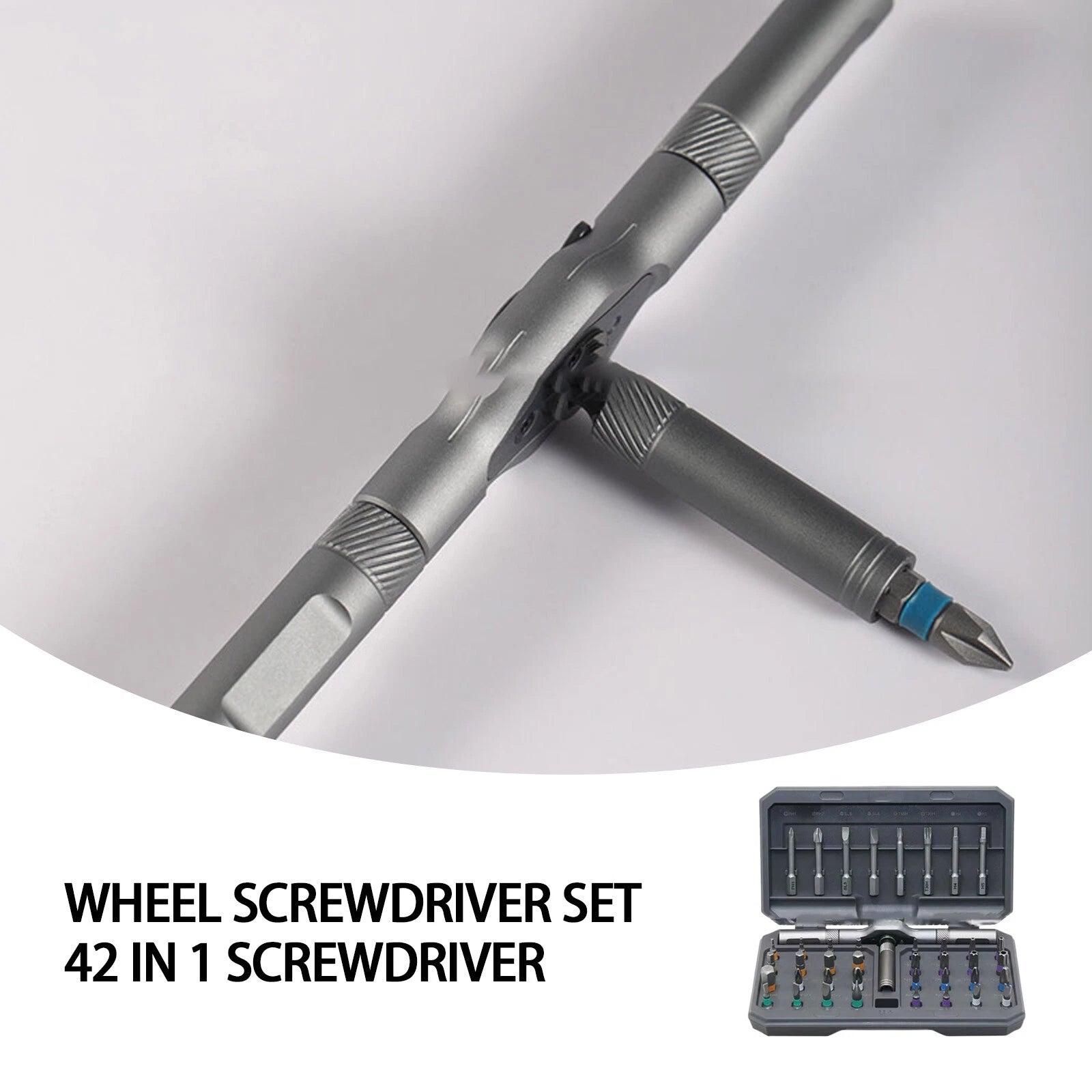 42 in 1 Magnetic Screwdriver Set Multi Bit Magneti DIY Ratchet Screwdriver Set