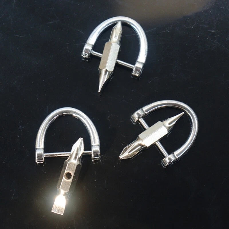 Reliable Keychain Screwdriver Set With Tip For Portability Easy Access Anywhere