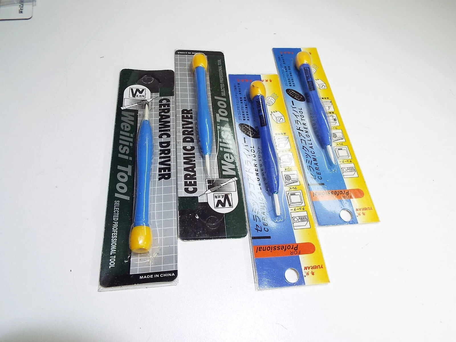 QTY10 Ceramic Tuning alignment Screw driver Non conductive Non magnetic ESD TOOL