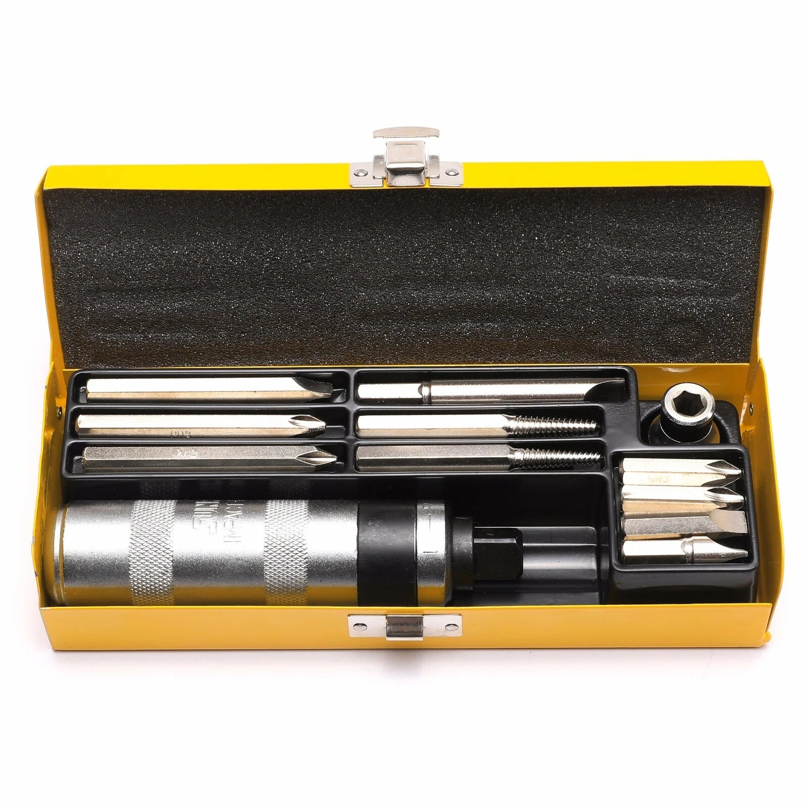 12pcs Impact Screwdriver Set Industrial Grade Metric Bits Screw Extractor Tool