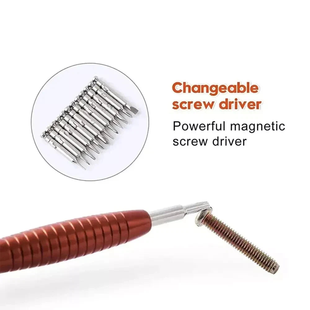 25 IN1 Small Mini Repair Precision Screwdriver Rivet Tool Set Cell Phone Repair
