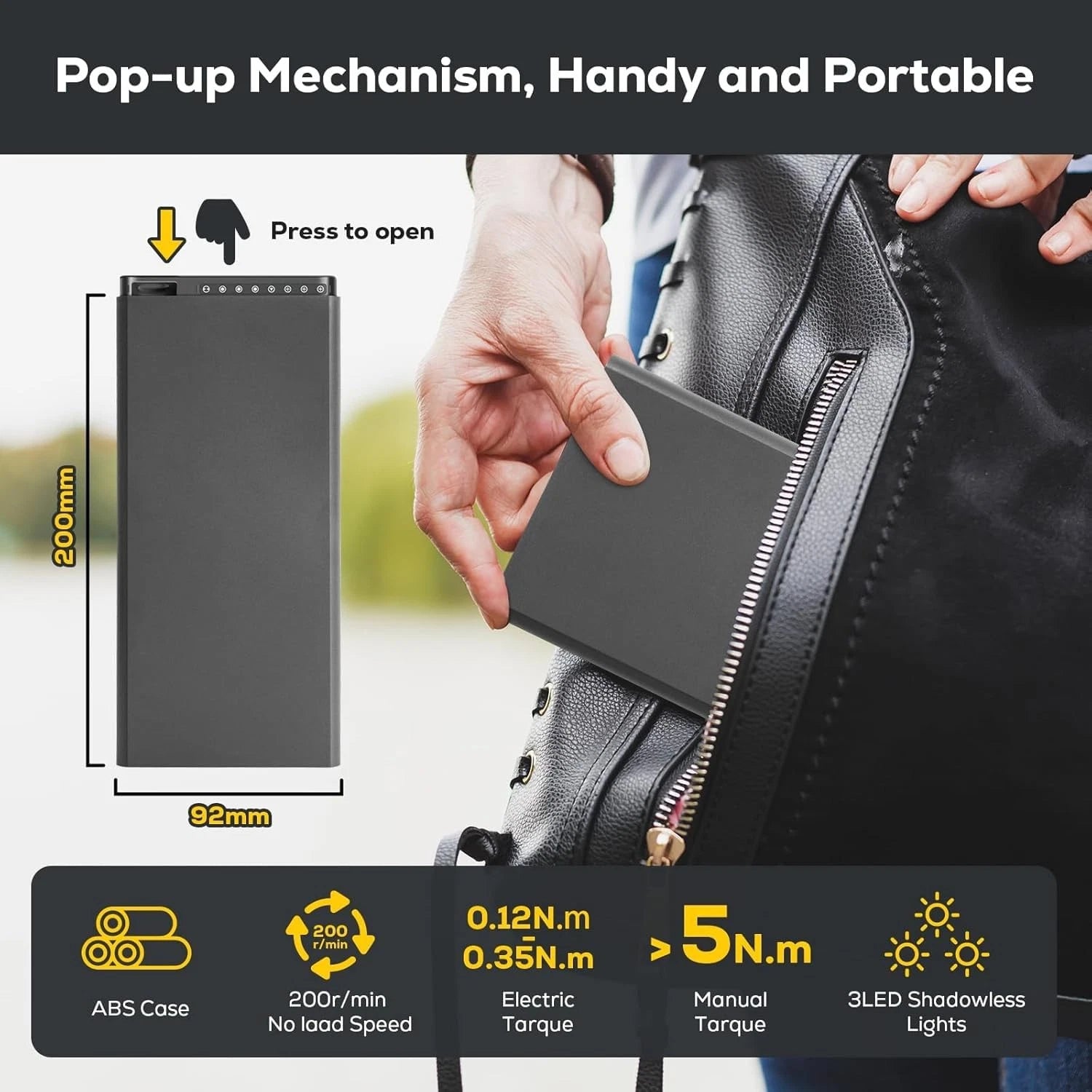 Mini Cordless Electric Screwdriver Set 68-in-1 | Rechargeable Precision Torqu...