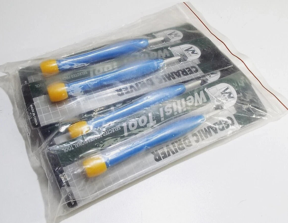 QTY10 Ceramic Tuning alignment Screw driver Non conductive Non magnetic ESD TOOL