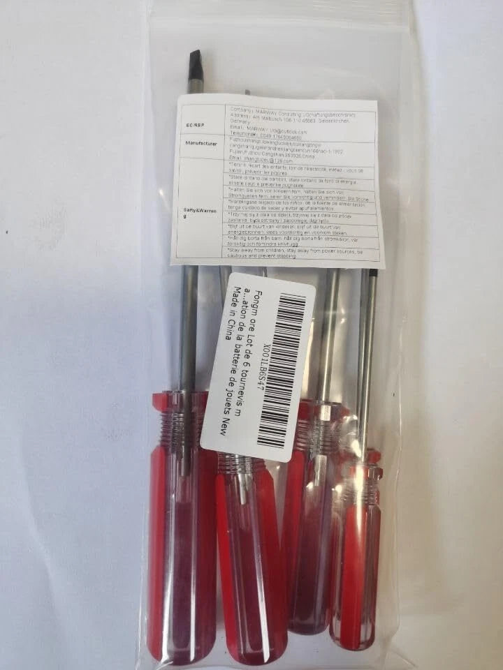 6Pcs Triangle Head Magnetic Screwdrivers Set Triangle Screws Driver Tool Kit