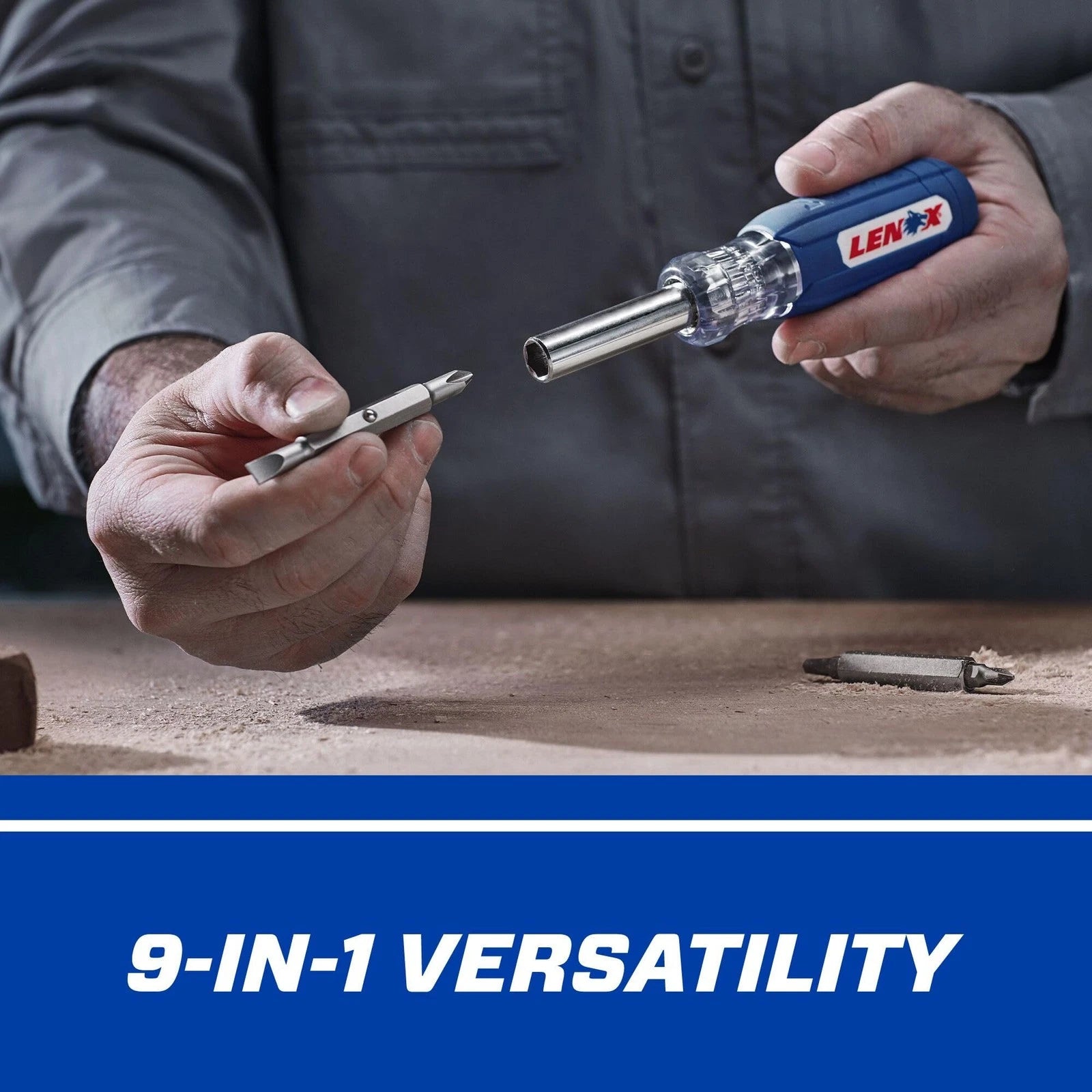 LENOX 9-In-1 Multi-Bit Screwdriver (LXHT68000)