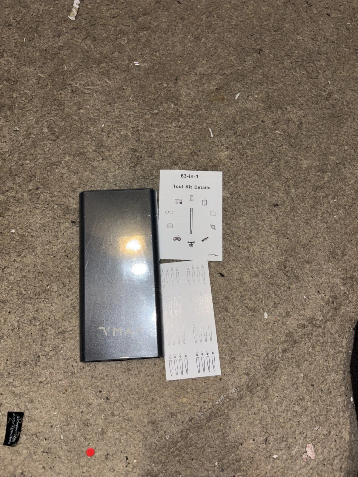 Vman 63- 1 Magnetic Precision Screwdriver Set Computer Pc Phone Repair Tool Kit