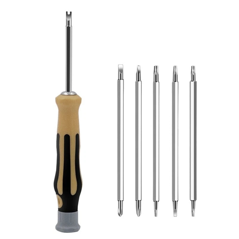 7 Pcs Household Multifunctional Strong Screwdriver Bit Set Repair Tool