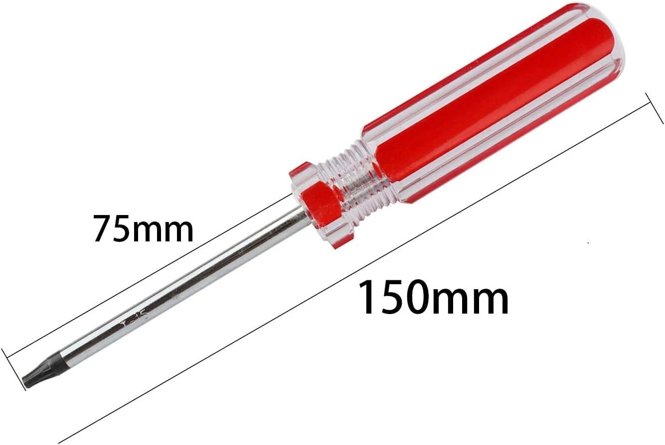 4-Piece Torx Screwdriver Set: Compact, Durable, with High Magnetic Strength Tips