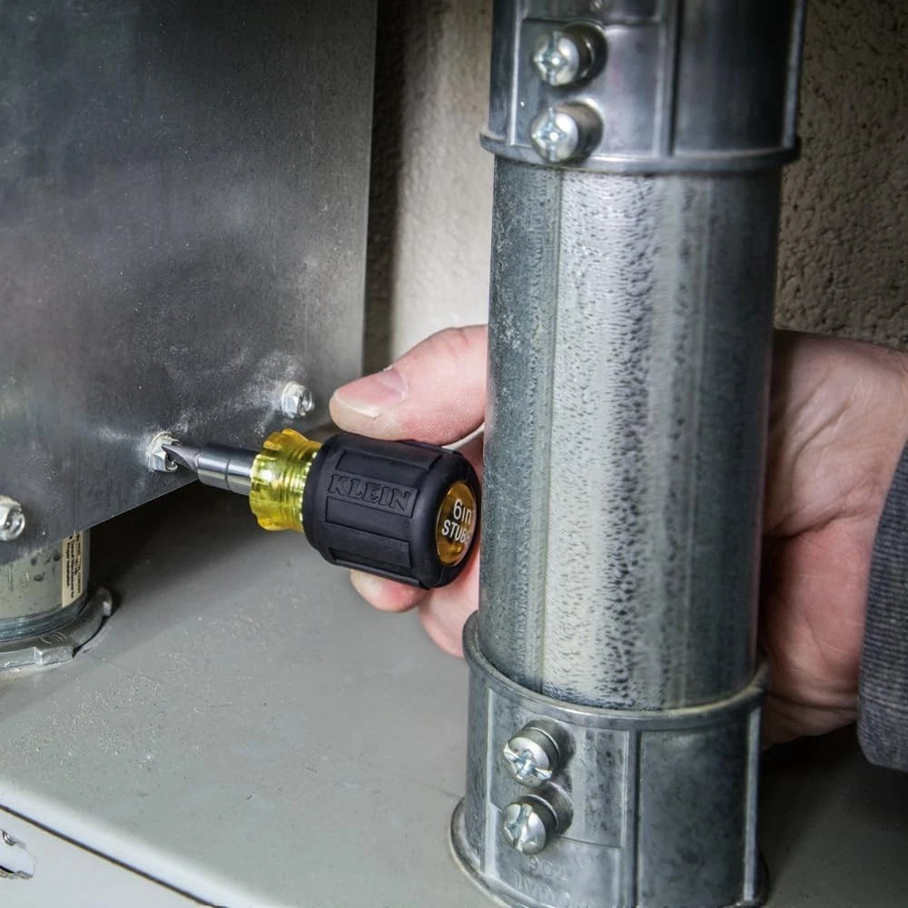 All-in-One 11-in-1 Screwdriver with 6-in-1 Stubby - Perfect for Home and Auto