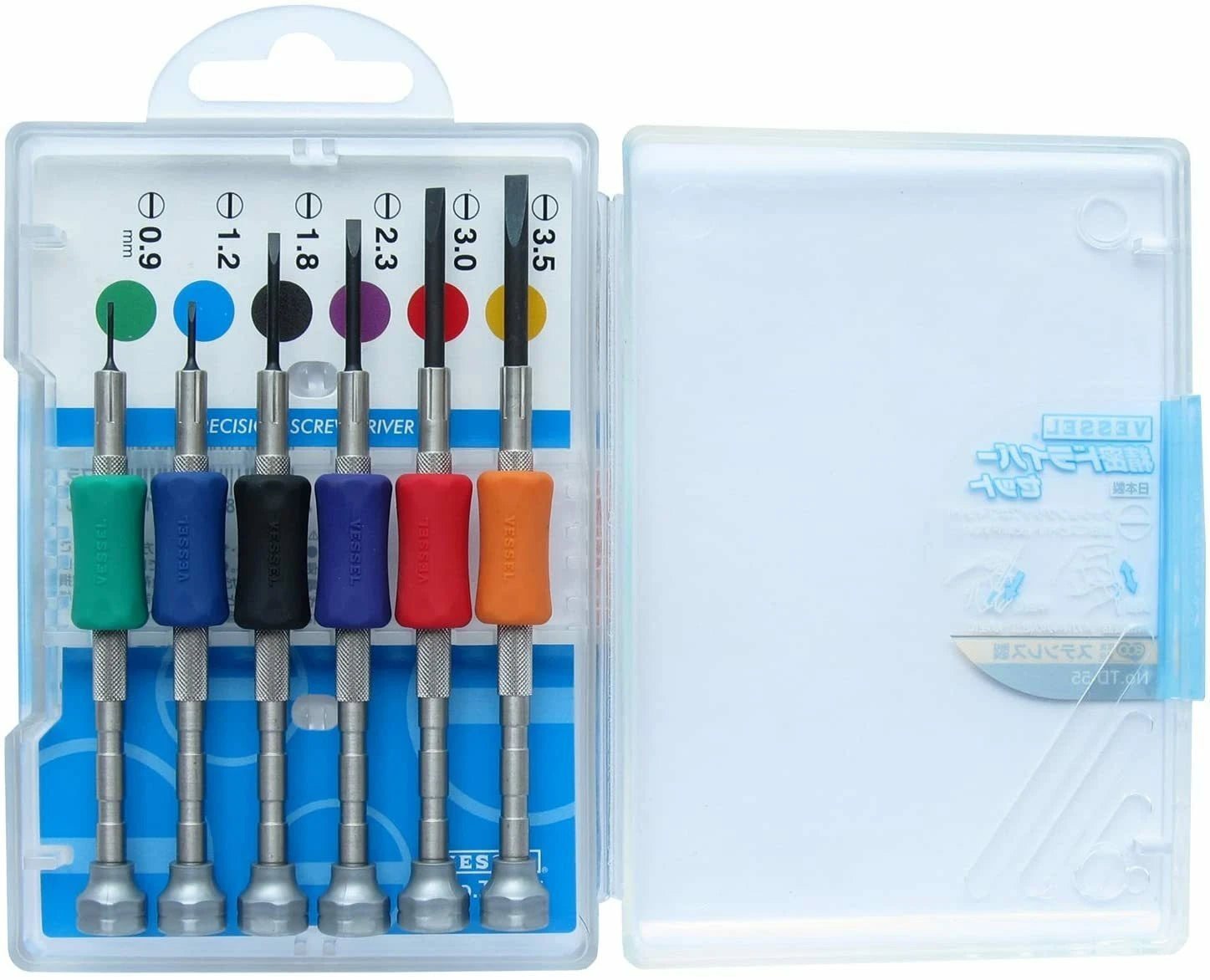 Vessel Screwdriver Set -6 Size TD-55