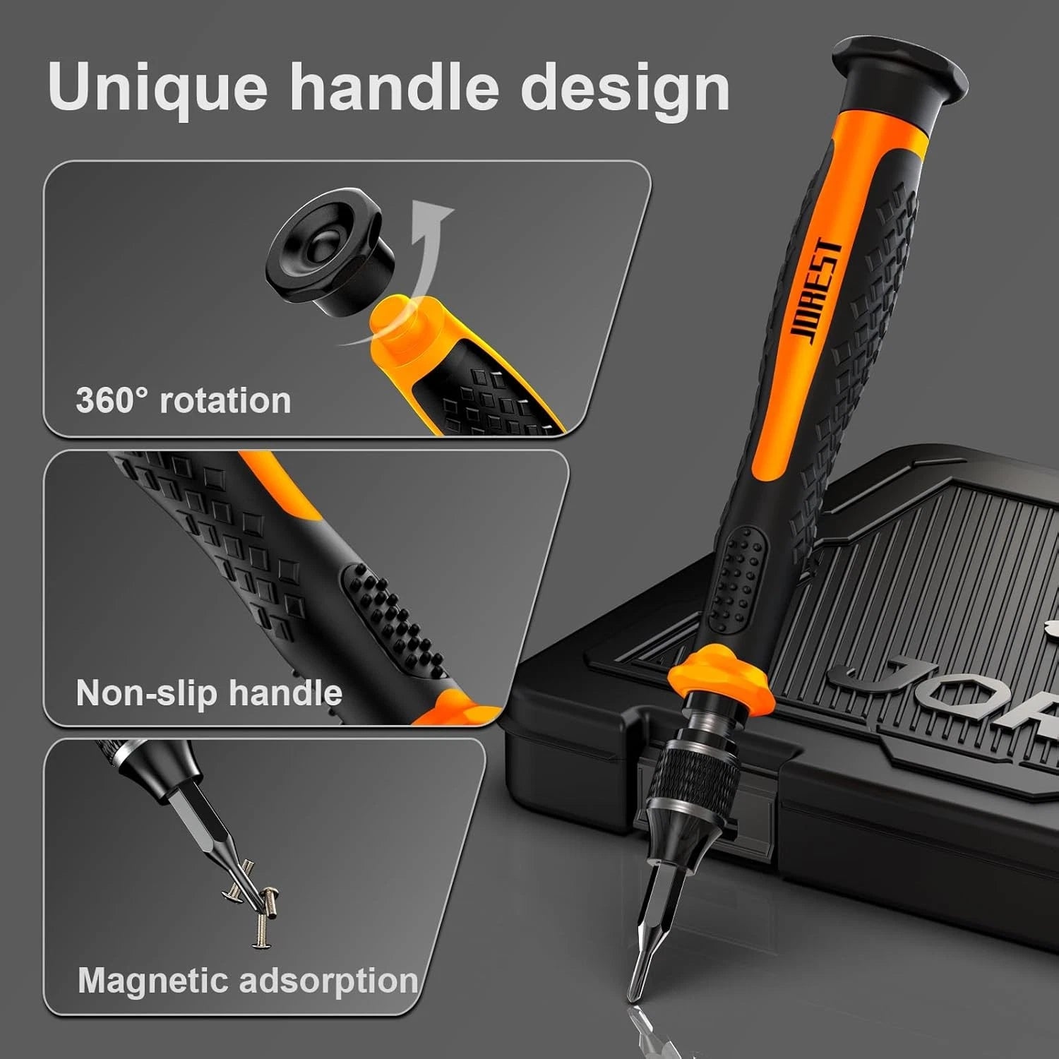 38Pcs Precision Screwdriver Set Repair Tool Kit for Computer, Eyeglasses, Watch