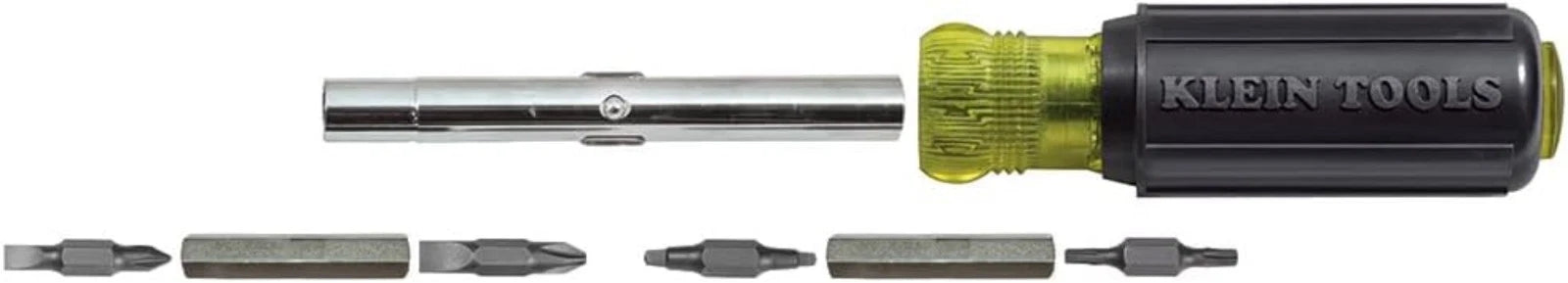 All-in-One 11-in-1 Screwdriver with 6-in-1 Stubby - Perfect for Home and Auto