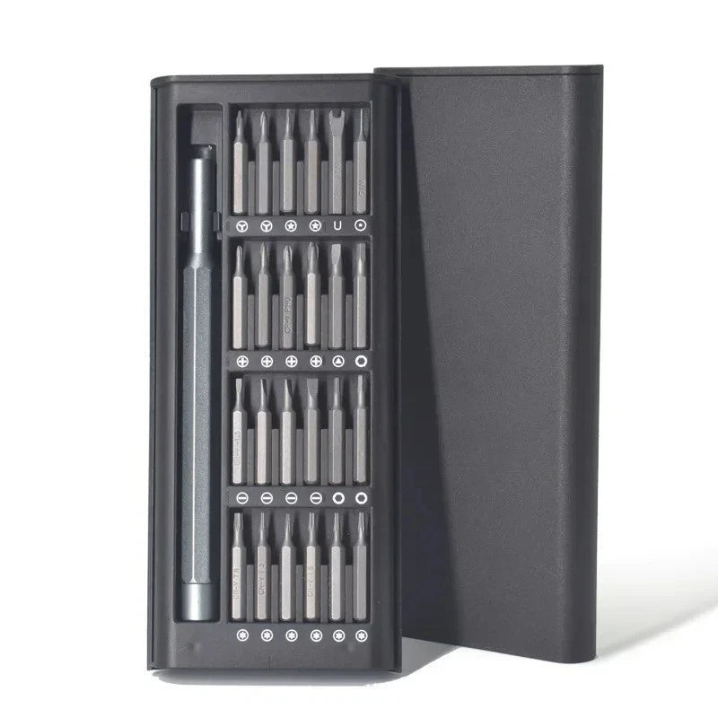 25-in-1 Precision Screwdriver Set – Magnetic Bits for iPhone, PC, Watch