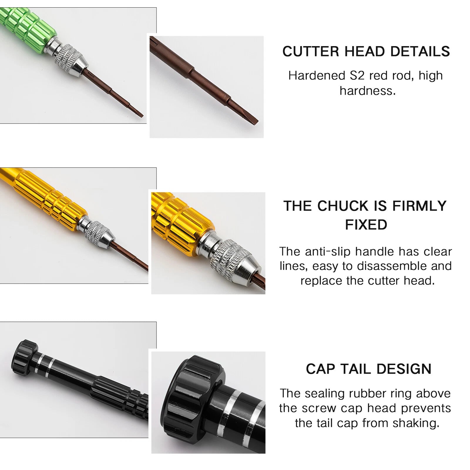 6 in 1 Precision Screwdriver Cellphone Repair Kit Set For Watch iPhone Tool Red