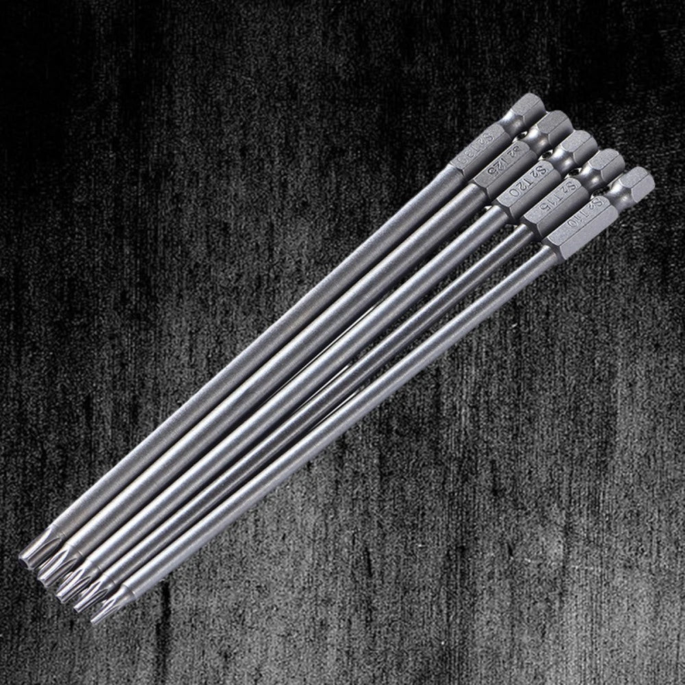 5 Pcs Tool Drill Socket Set Screw Driver Bits Star Screwdriver