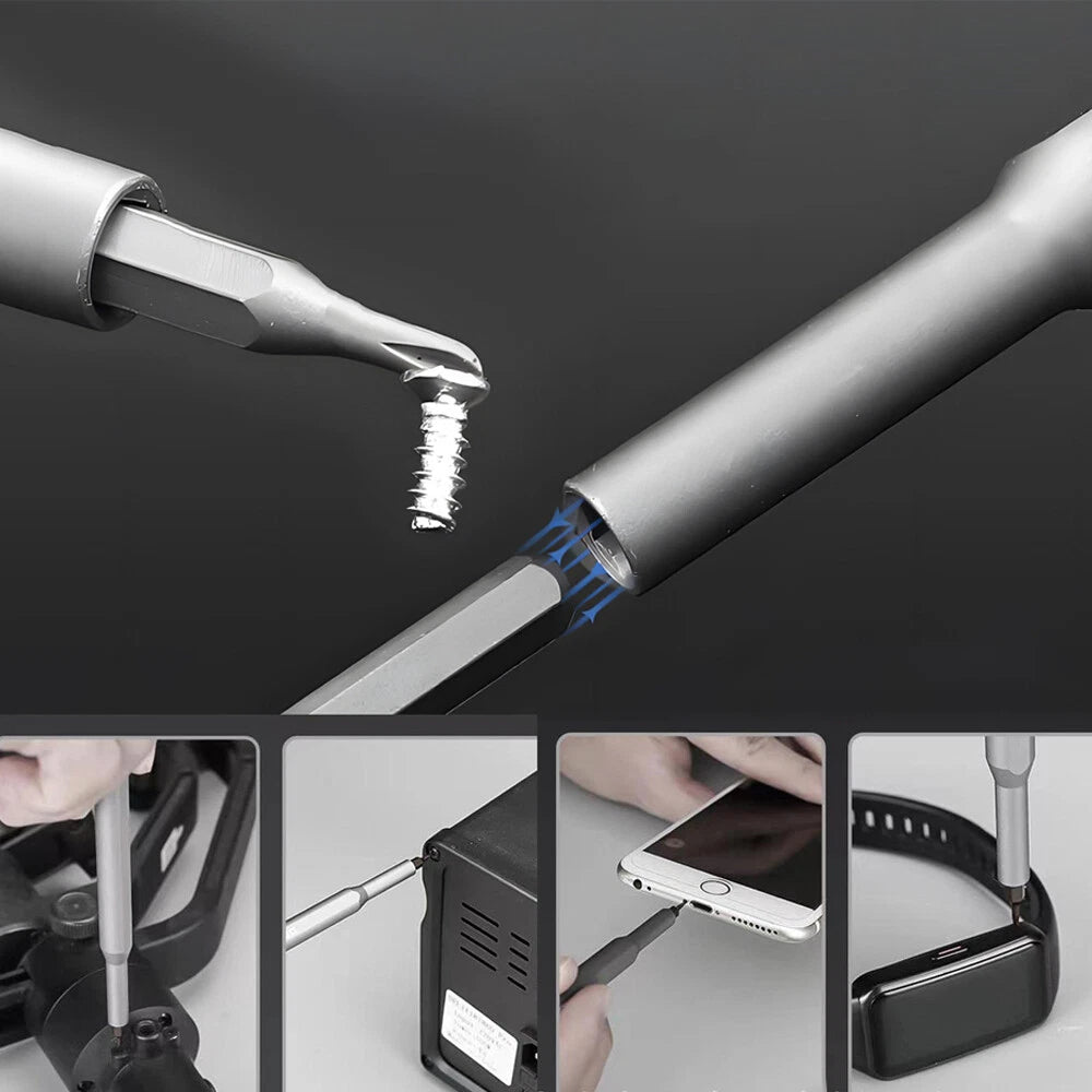 48 IN 1 Magnetic Mini Precision Screwdriver Set with Aluminum Case for PC Phone