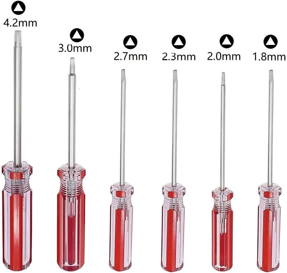 6Pcs Triangle Head Magnetic Screwdrivers Set Triangle Screws Driver Tool Kit