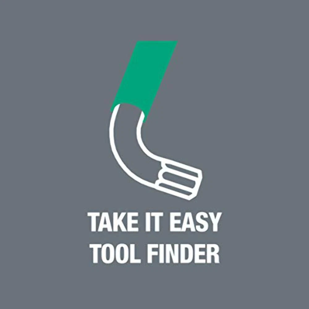 Wera Tools Kraftform Kompakt F 1 screwdriving Tool Set for Window Builders, 35 P