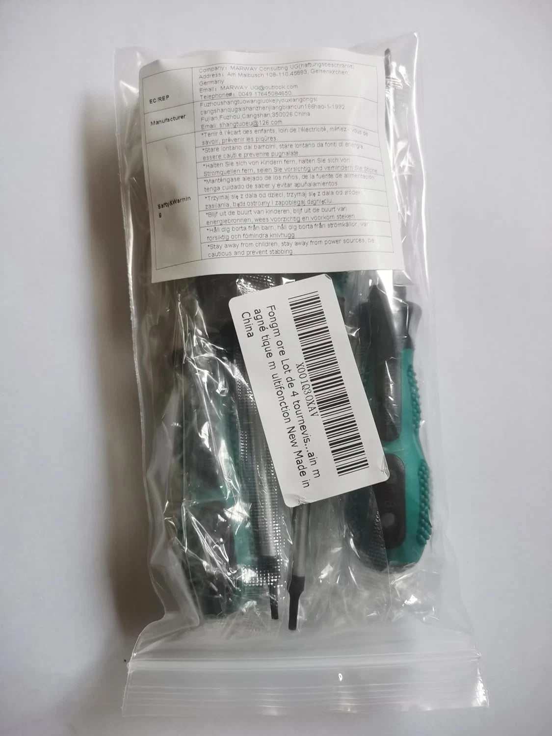 4 Pcs Triangle Screwdriver 1.8Mm 2.0Mm 2.3Mm 3.0Mm Non-Slip Screwdriver Kit Prec