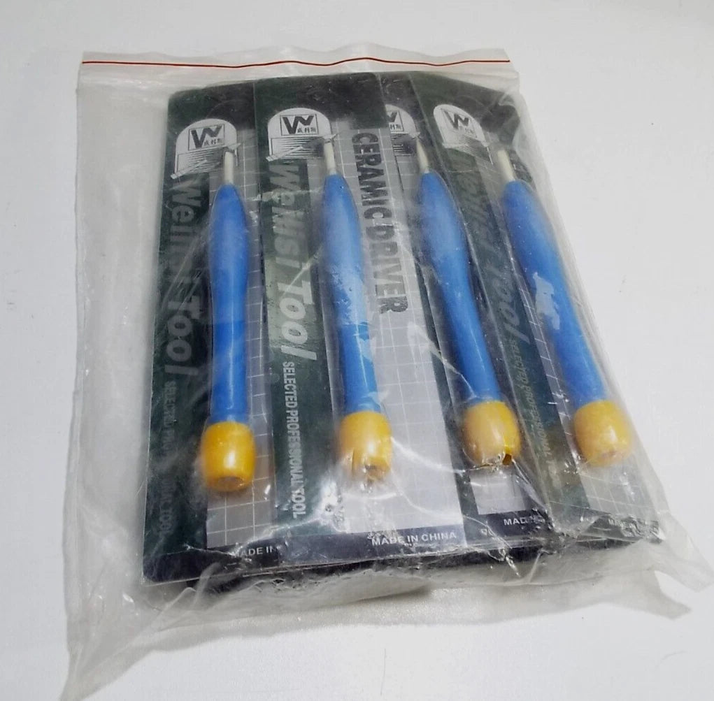 QTY10 Ceramic Tuning alignment Screw driver Non conductive Non magnetic ESD TOOL