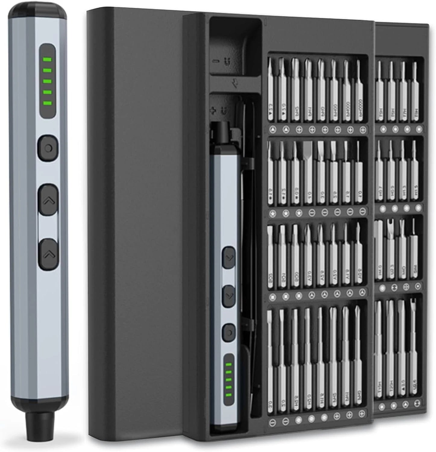 Mini Cordless Electric Screwdriver Set 68-in-1 | Rechargeable Precision Torqu...