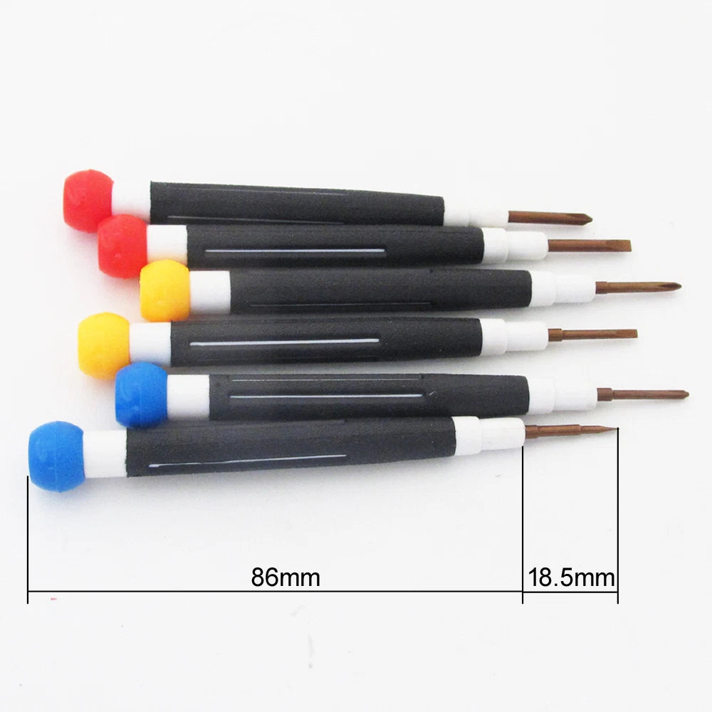 1set HUIJIAQI 6in1 Precision Screwdriver(6pcs) Suits Repair Tool No.8932A/B