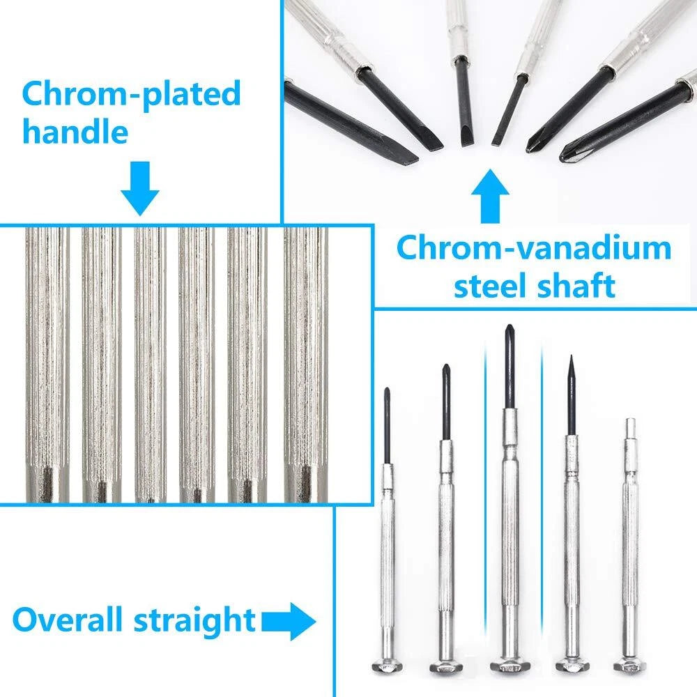 11PCS Mini Precision Screwdriver Set, Small Screwdriver Set for Electronics