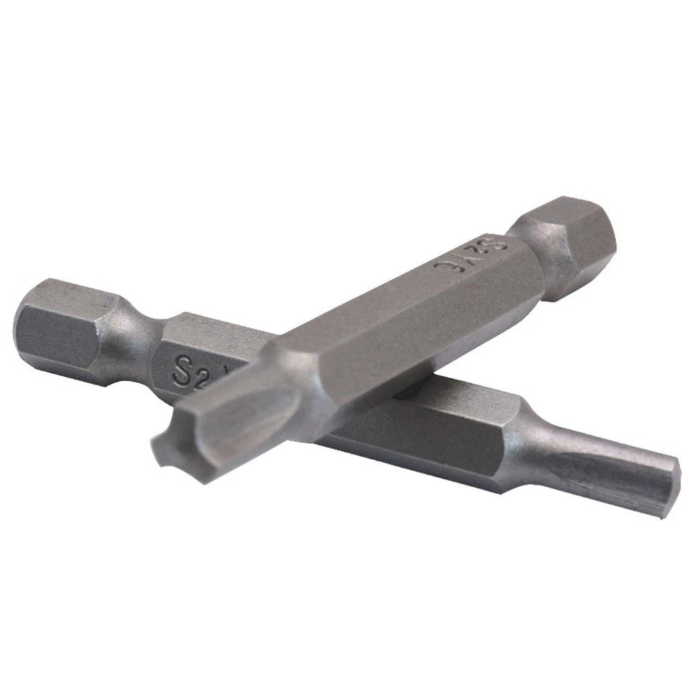 4 Pcs Magnetic Triangle Head Screwdriver Bits Chrome Vanadium Alloy Steel