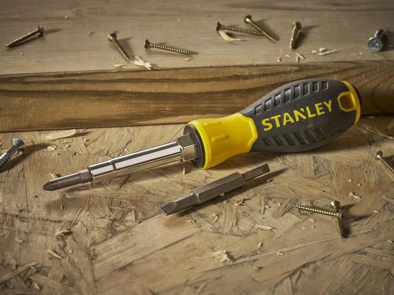 STANLEY® 6-Way Screwdriver Carded STA068012