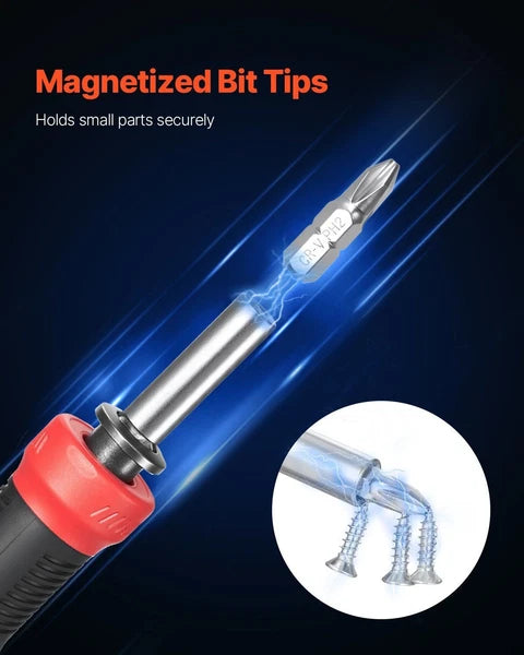 13-Piece Screwdriver Set Magnetic Handle Torx Phillips Hand Tools for Sockets