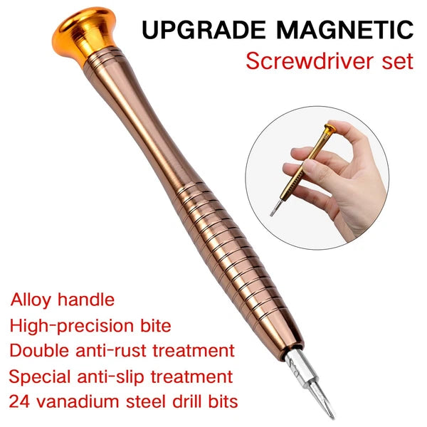 25 in 1 Screwdriver Set Torx Tools For MacBook iPhone X Samsung PC Tablet Laptop