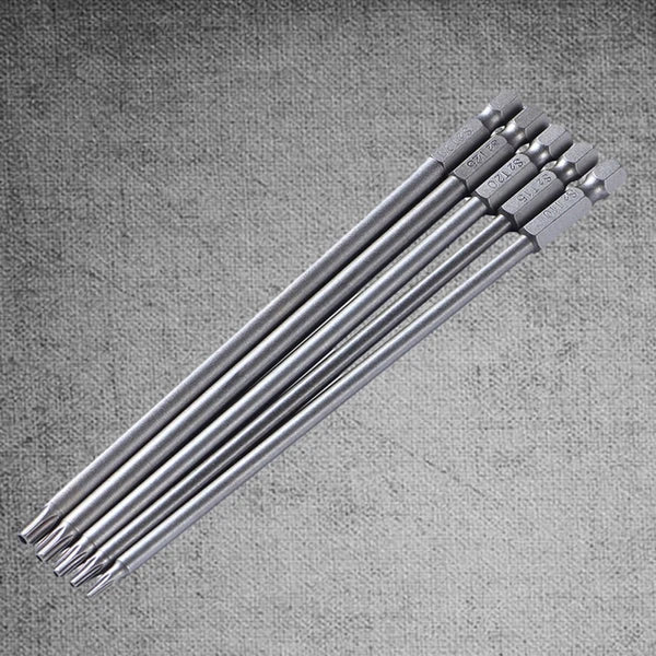 5 Pcs Batch Tool Magnetic Bit for Screwdrivers Hexagon Set Star Bits