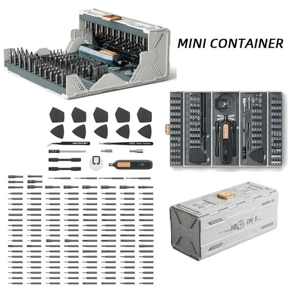 Mini Container Screwdriver Set 180 in 1 Professional Kit Repair Tool For Drones