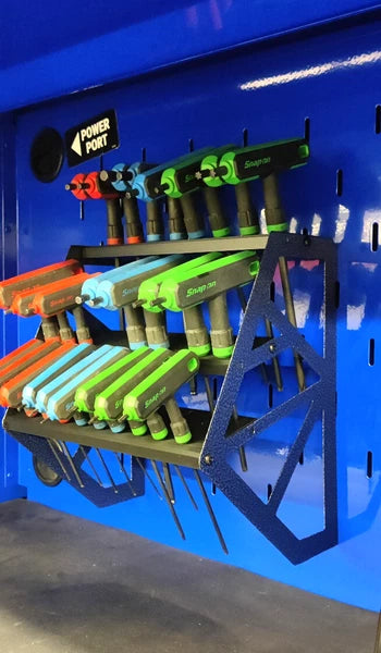 US General Icon hutch mount Organizer holder for ICON Snap on T handle hex allen