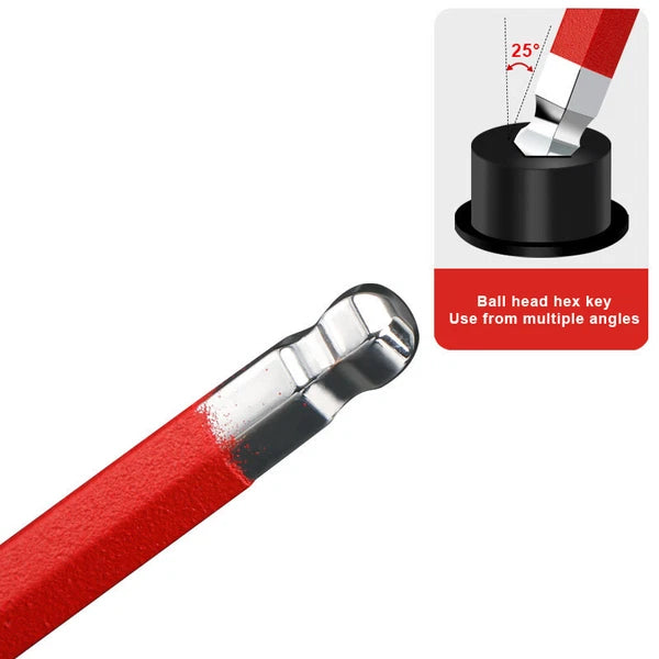 Bicycle Torque Wrench Set 15Pcs 1/4" 2-24Nm 1.5/2/2.5/3/4/5/6mm Portable Durable