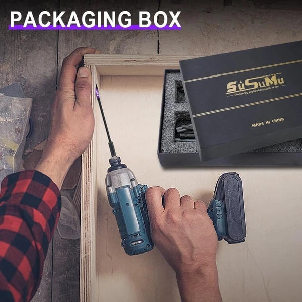 39-Piece Long Screwdriver Bit Set with Magnetic Extension Bar in Gift Box