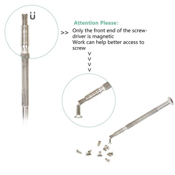 11PCS Mini Precision Screwdriver Set, Small Screwdriver Set for Electronics