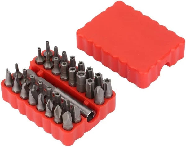 33 in 1 Hollow Screwdriver Bit, Chrome Vanadium Steel, Screw Tips