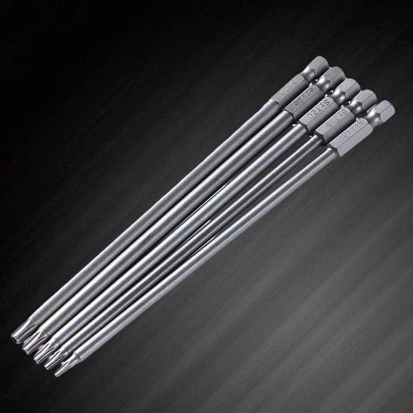 5 Pcs Tool Drill Socket Set Screw Driver Bits Star Screwdriver