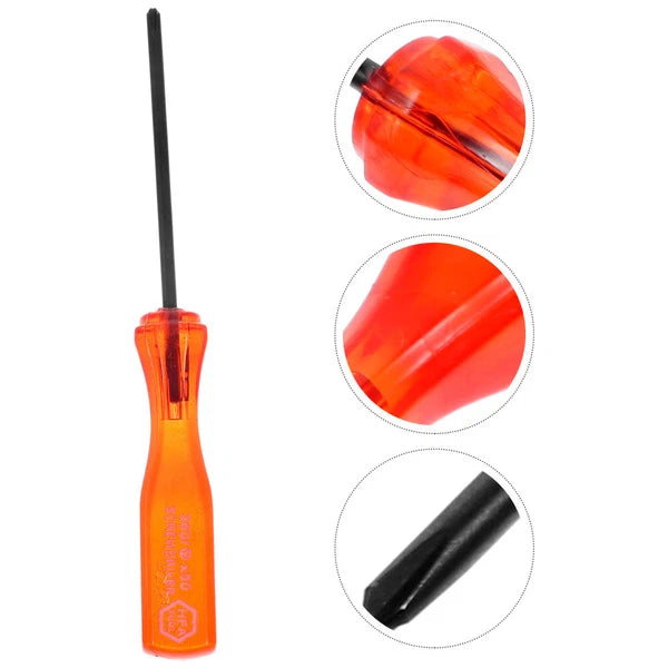 5 Pcs Tri Point Screw Driver Triangular Screwdrivers Small Triwing Set Boy