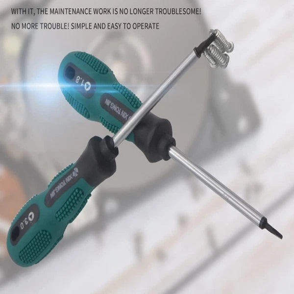 4 Pcs Triangle Screwdriver 1.8Mm 2.0Mm 2.3Mm 3.0Mm Non-Slip Screwdriver Kit Prec