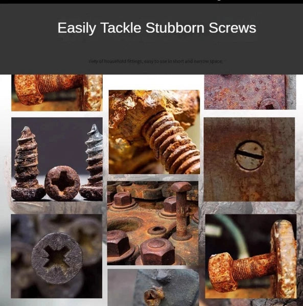 Impact Screwdriver Set Portable Heavy Duty Shockproof Screwdriver Chisel Tool