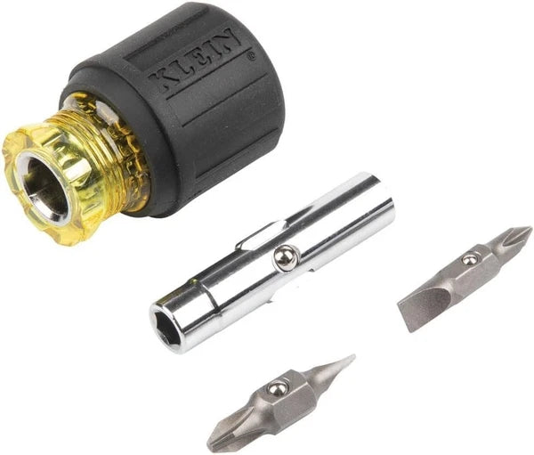 All-in-One 11-in-1 Screwdriver with 6-in-1 Stubby - Perfect for Home and Auto