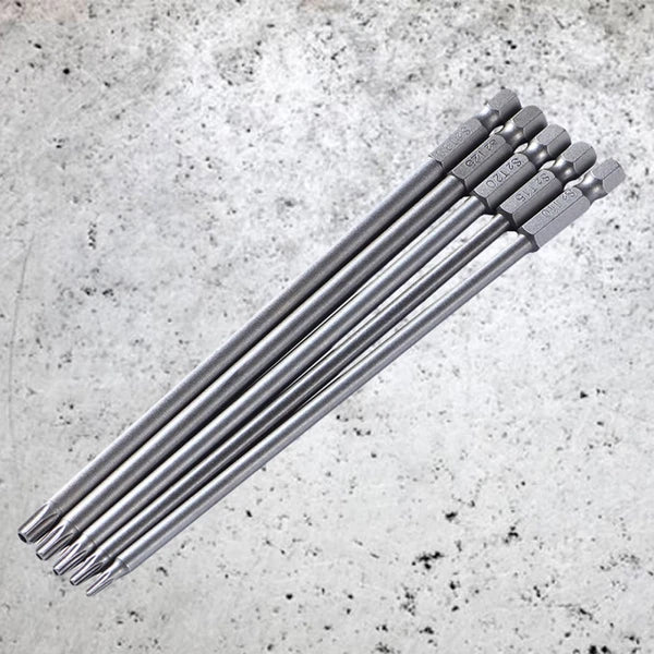 5 Pcs Batch Tool Magnetic Bit for Screwdrivers Hexagon Set Star Bits