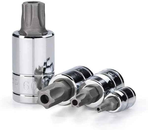 12 pc 5-Point Star Torx Tamper Proof Security Bit Socket Set