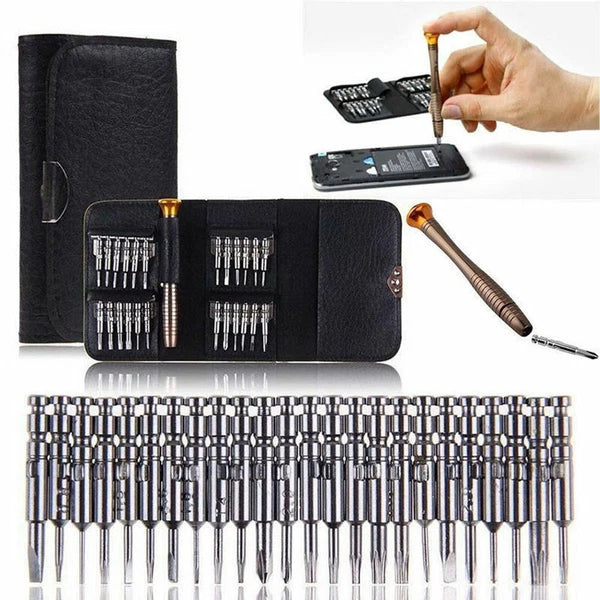 26 in 1 Small Mini Repair Precision Screwdriver Torx Tool Kit Set Phones Fix US